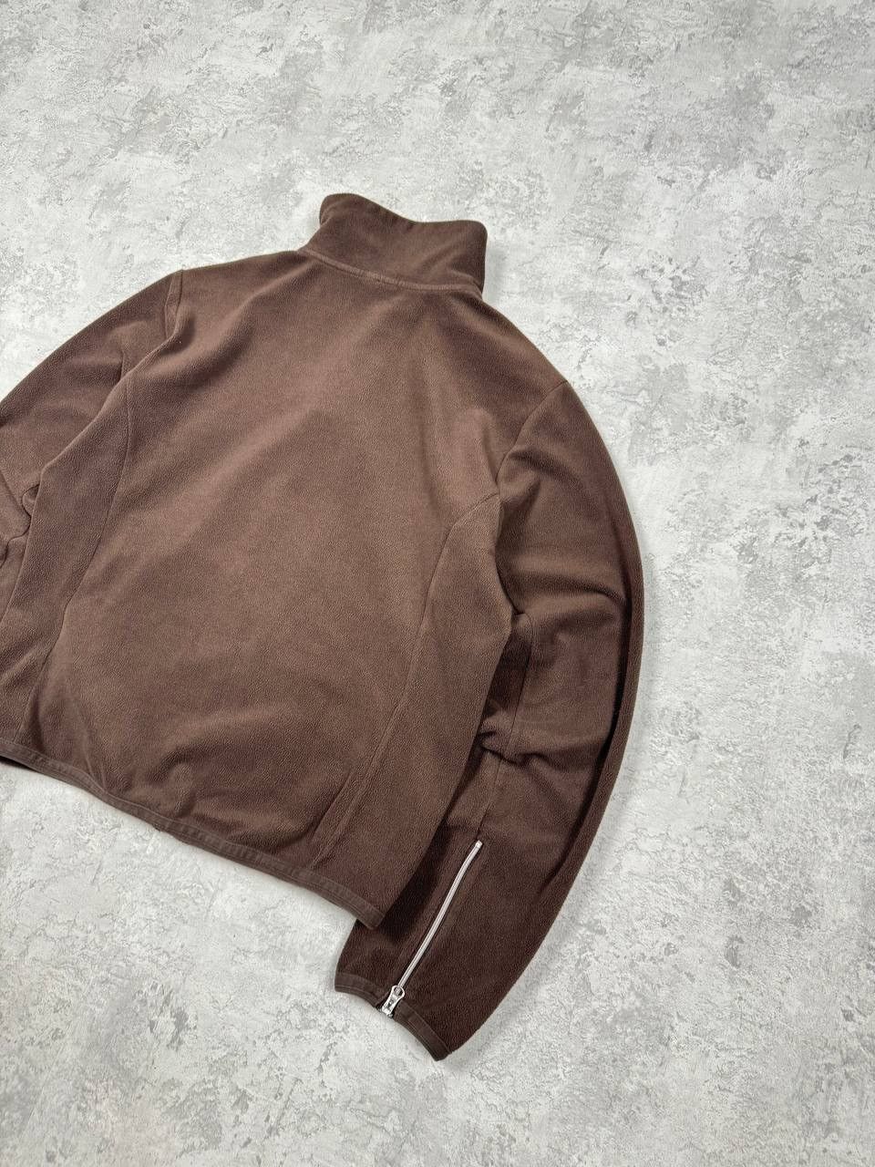 Nike Vintage Nike Brown Fleece Zip Size L / US 10 / IT 46 - 11 Thumbnail