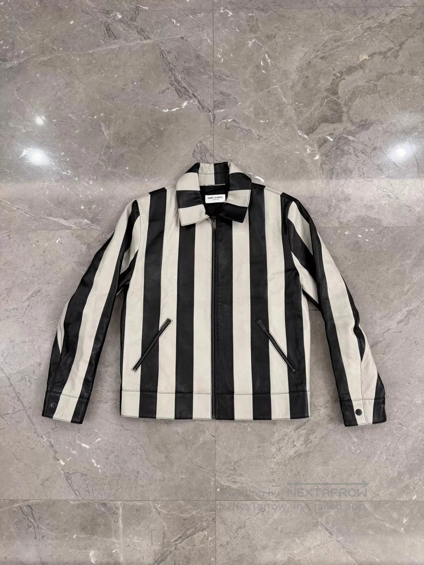 Saint Laurent Paris FW15 Runway Multi Zip Leather Jacket | Grailed