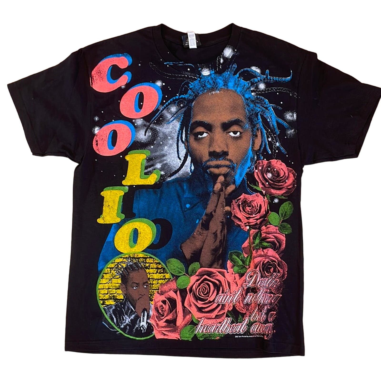 Rap Tees Big Hit Coolio Gangsters Paradise Rap Tee L Size US L / EU 52-54 / 3 - 1 Thumbnail