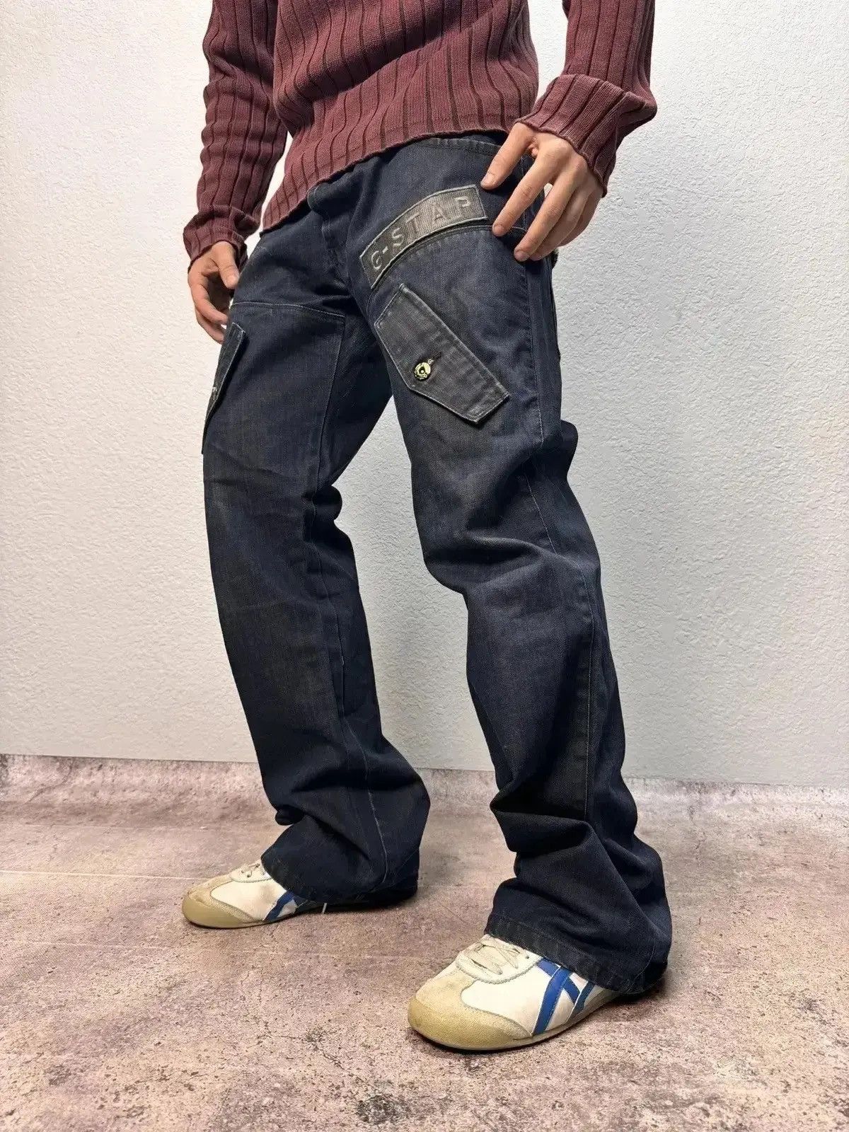 Vintage SALE💣💣 Vintage Junya Watanabe Style G Star raw Bondage Cargo Size US 34 / EU 50 - 10 Thumbnail