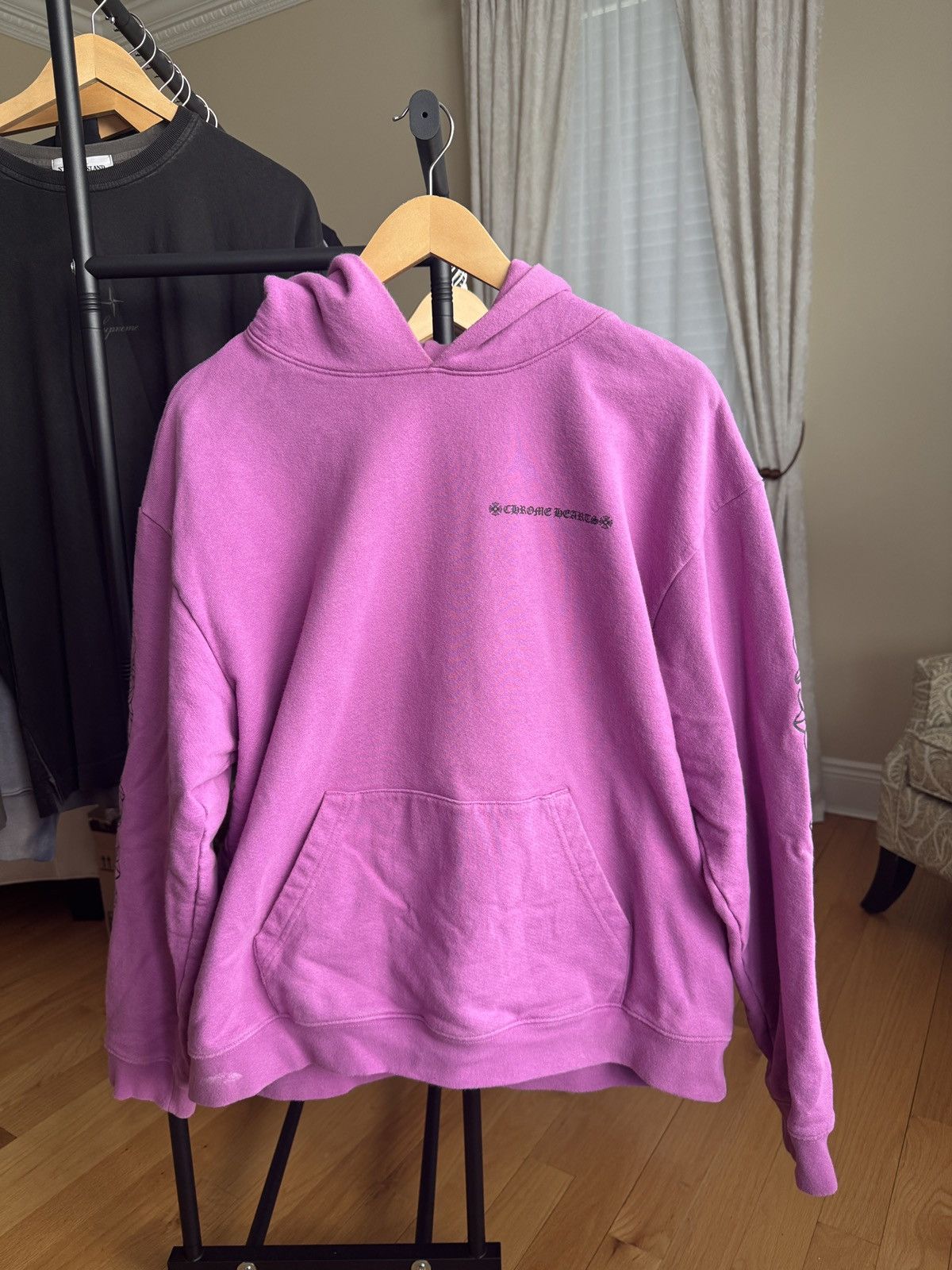 Chrome Hearts Chrome Hearts Matty Boy Web Hoodie 'Purple' Size US XXL / EU 58 / 5 - 5 Thumbnail