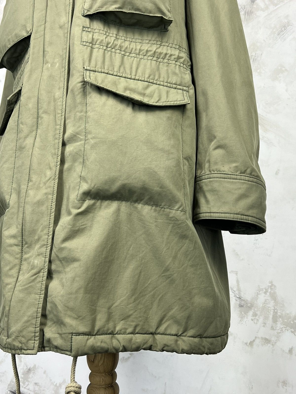 Diesel Vintage Diesel Hooded Parka Jacket Size M - L Size L / US 10 / IT 46 - 7 Thumbnail