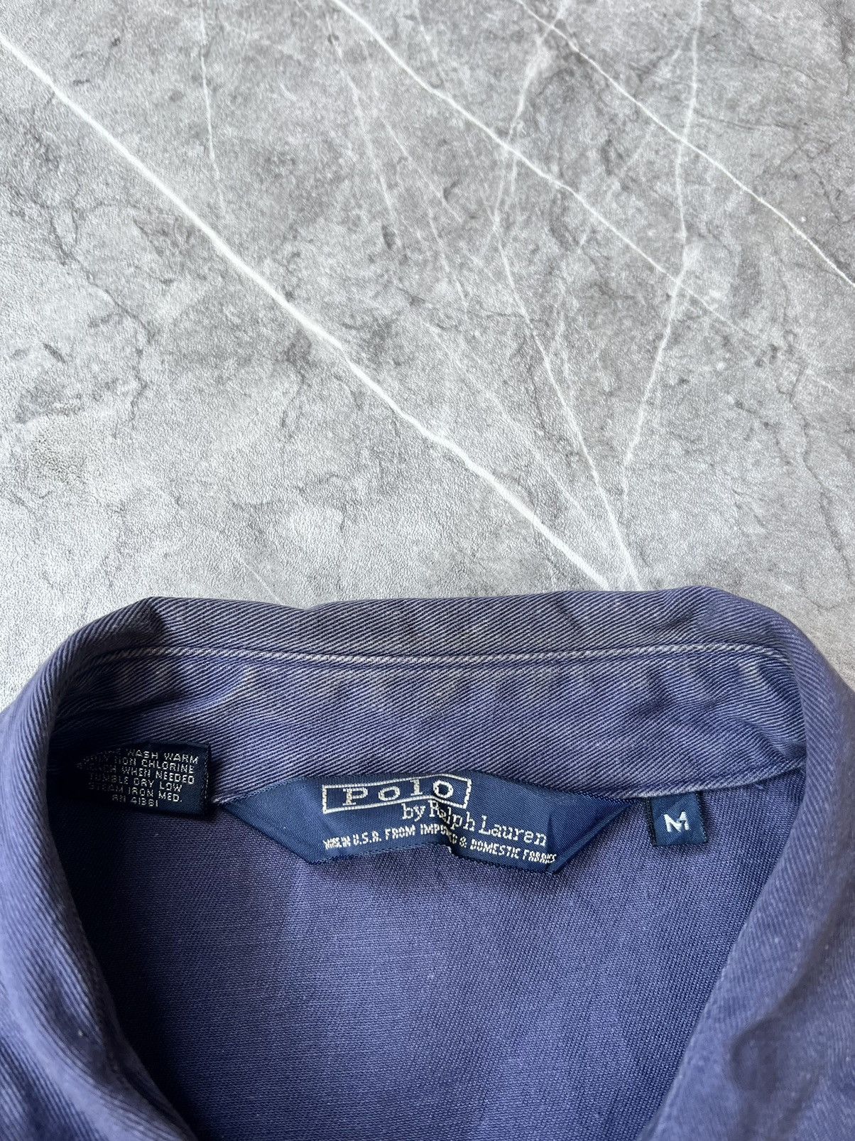 Polo Ralph Lauren × Ralph Lauren × Vintage (SOLD) Vintage Polo by Raph Lauren Work Jacket Size US M / EU 48-50 / 2 - 4 Thumbnail
