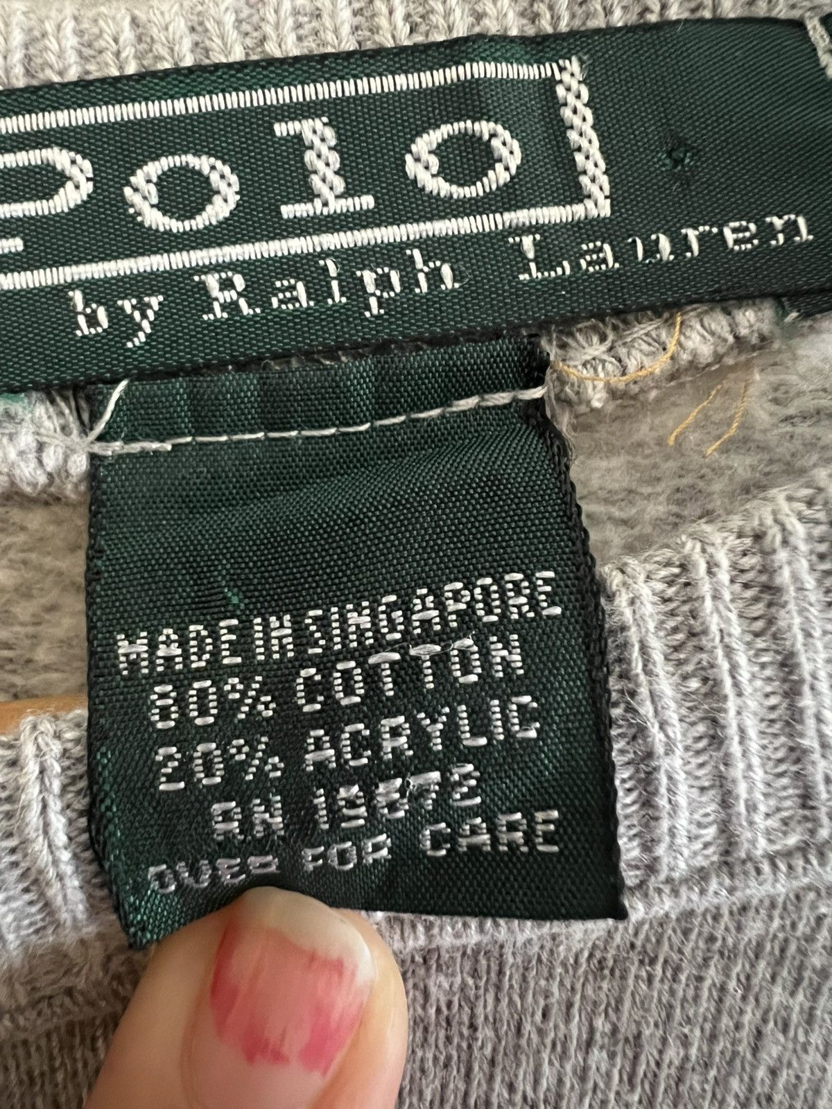 Polo Ralph Lauren POLO RALPH LAUREN SWEATSHIRT Size US L / EU 52-54 / 3 - 6 Thumbnail