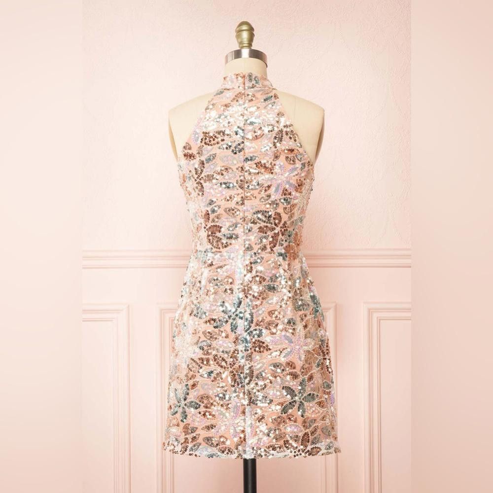 Designer Adelyn rae sequin mini dress Size XS / US 0-2 / IT 36-38 - 1 Thumbnail