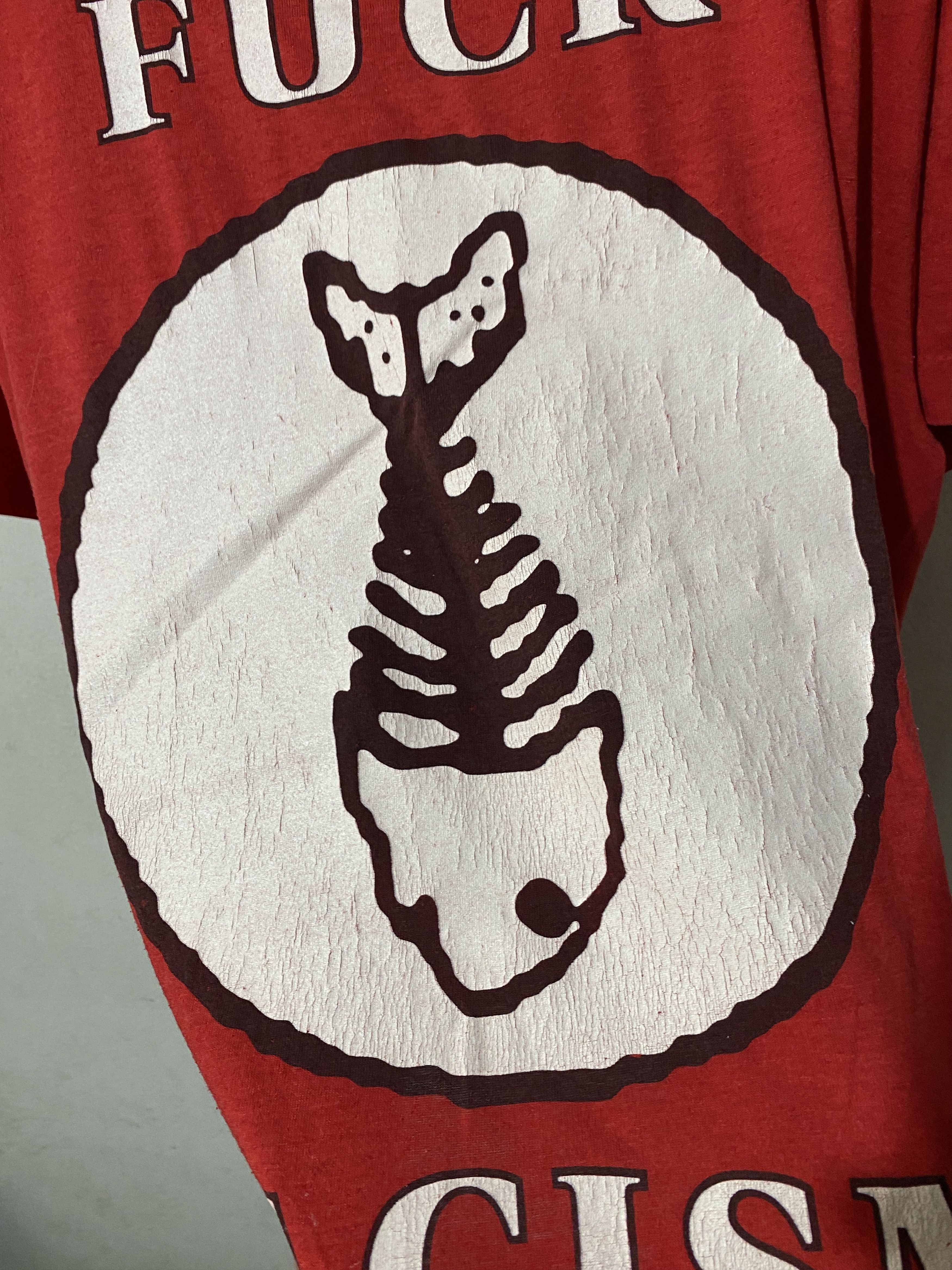 Band Tees × Vintage Vintage 90s Fishbone Shirt Size US XL / EU 56 / 4 - 3 Thumbnail