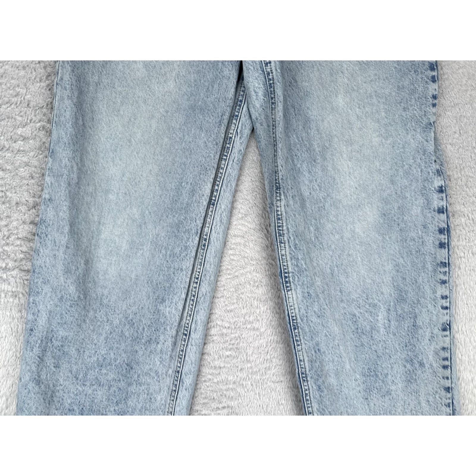 Bdg BDG Urban Outfitters Jeans Womens 28x31 Blue High Rise Wide Leg Acid Wash Denim Size 28" / US 6 / IT 42 - 3 Thumbnail