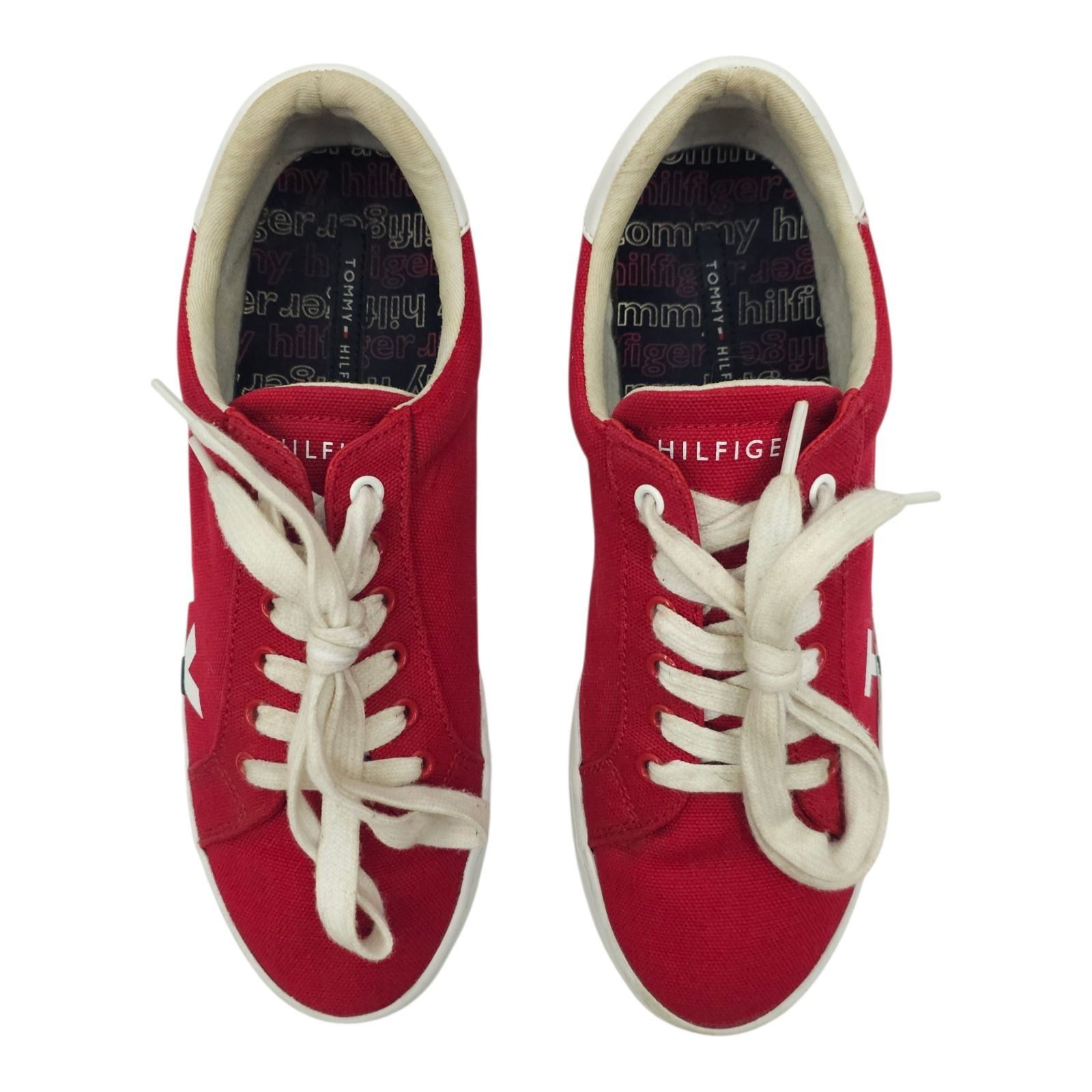 Tommy Hilfiger Tommy Hilfiger Platform Sneakers 8 M Canvas Chunky Y2K Size US 8 / IT 38 - 11 Thumbnail