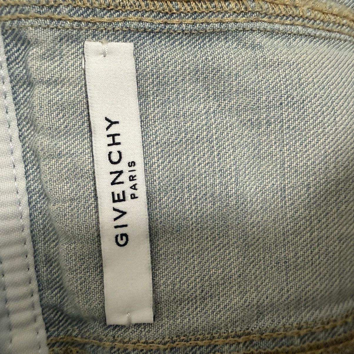 Givenchy Givenchy Denim Trucker Jacket Blue Sz XL Size US XL / EU 56 / 4 - 4 Thumbnail