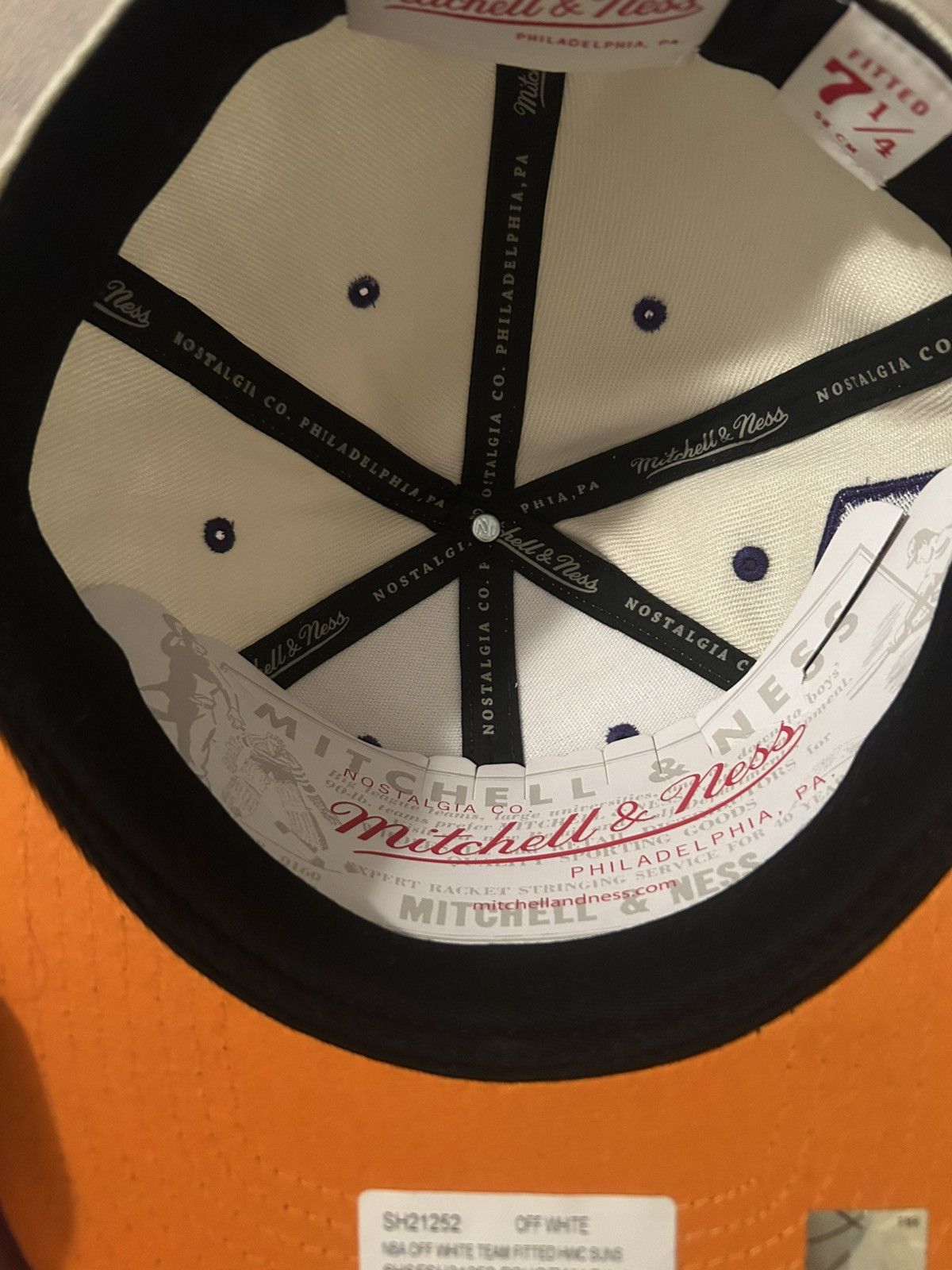 Mitchell & Ness Phoenix Suns Fitted Hat Size ONE SIZE - 3 Thumbnail