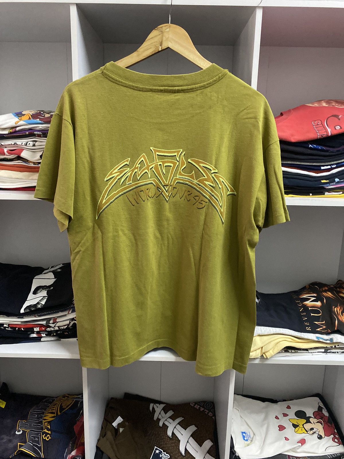 Band Tees × Vintage Vintage Vintage 90s Eagles rock band tour Size US L / EU 52-54 / 3 - 7 Thumbnail