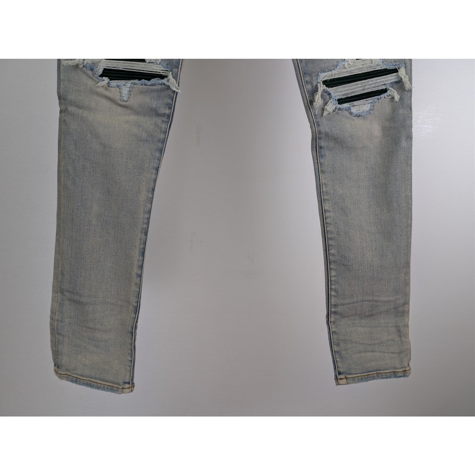 Amiri o1rshd1 Suede MX1 Jean Denim Jeans in Antique Indigo Size US 33 - 3 Thumbnail