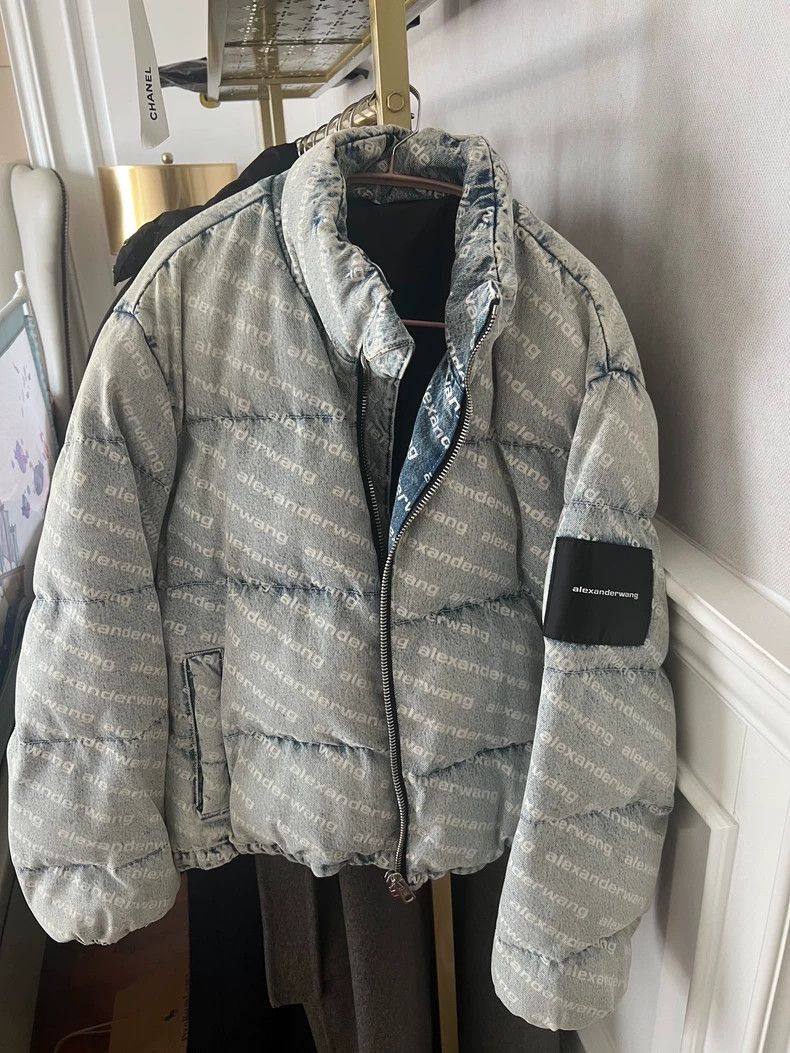 Alexander Wang Alexander Wang Gray Puffer Jacket- Size M / US 6-8 / IT 42-44 - 1 Thumbnail
