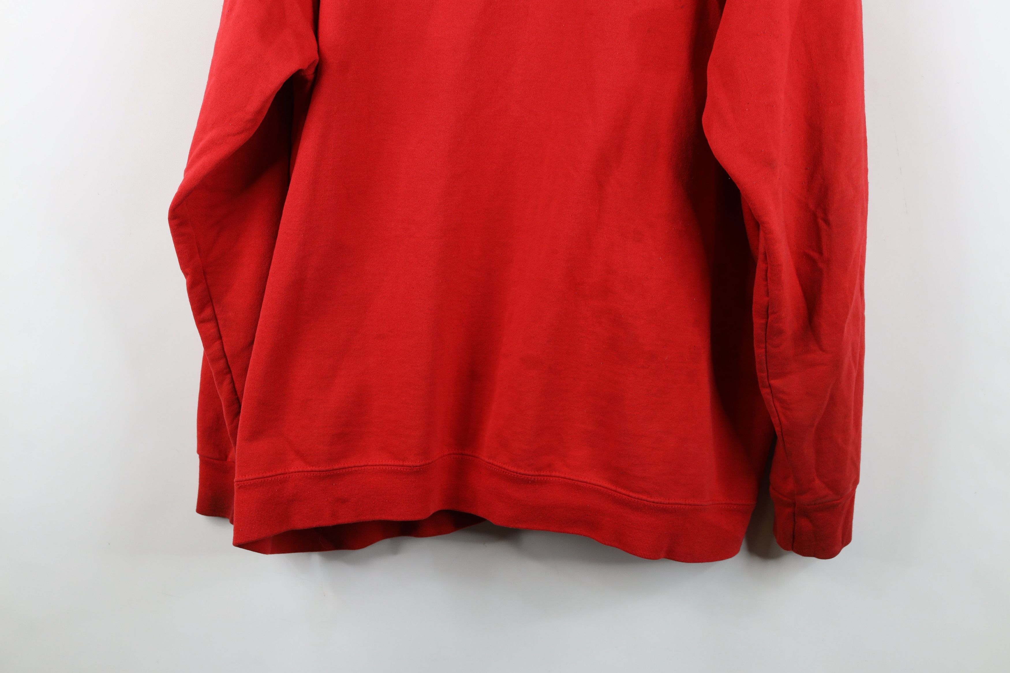 Vintage Vintage 90s Streetwear Blank Full Zip Hoodie Sweatshirt USA Size US XXL / EU 58 / 5 - 16 Thumbnail