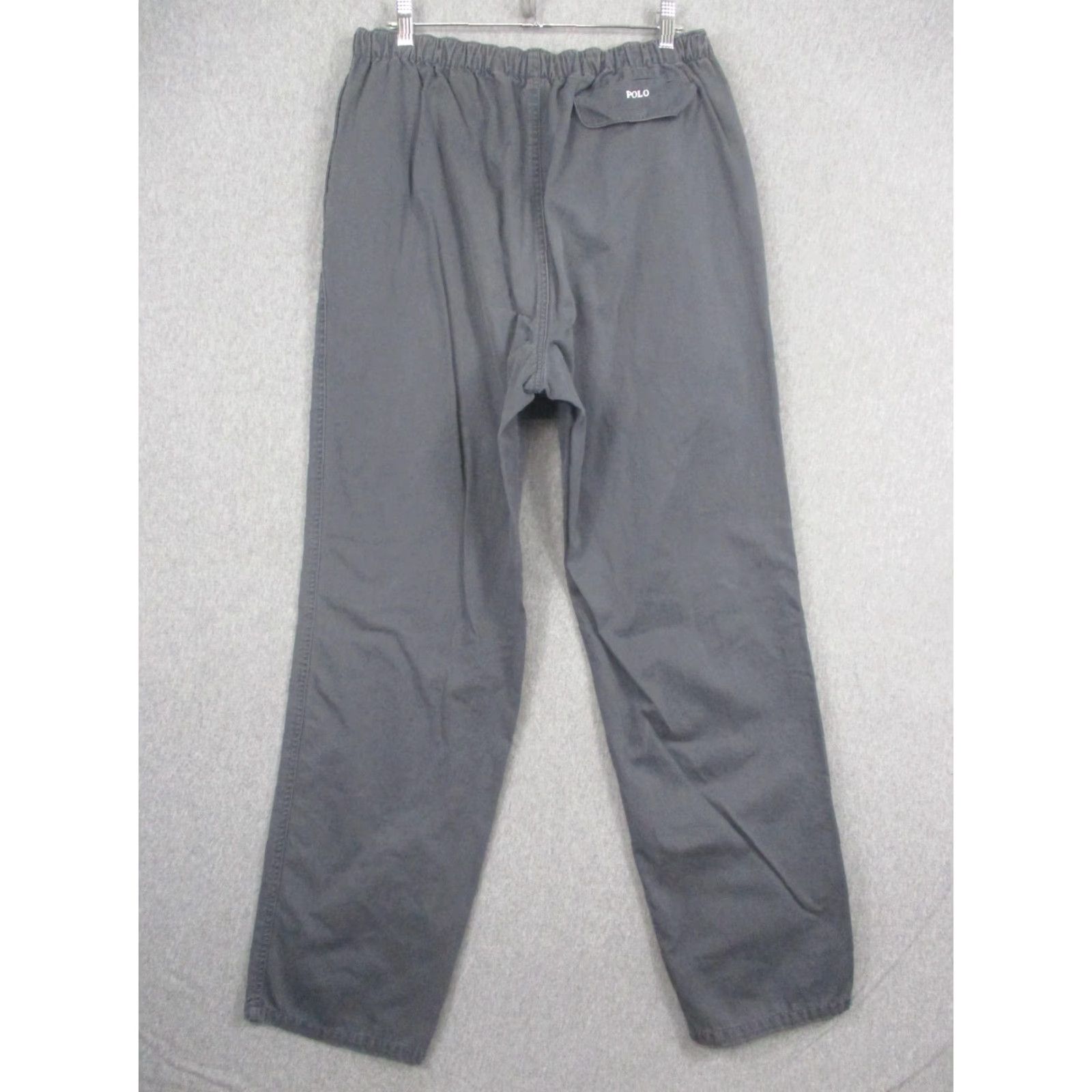 Polo Ralph Lauren Polo Ralph Lauren Sweatpants Mens Medium Gray Logo Drawstring Casual Pants Size US M / EU 48-50 / 2 - 7 Thumbnail