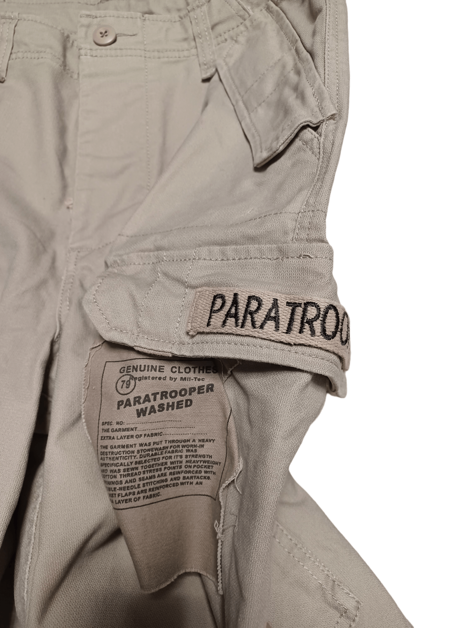 MIL-TEC MIL TEC VINTAGE MILITARY GERMANY ARMY PARATROOPER SHORTS Size US 30 / EU 46 - 4 Thumbnail