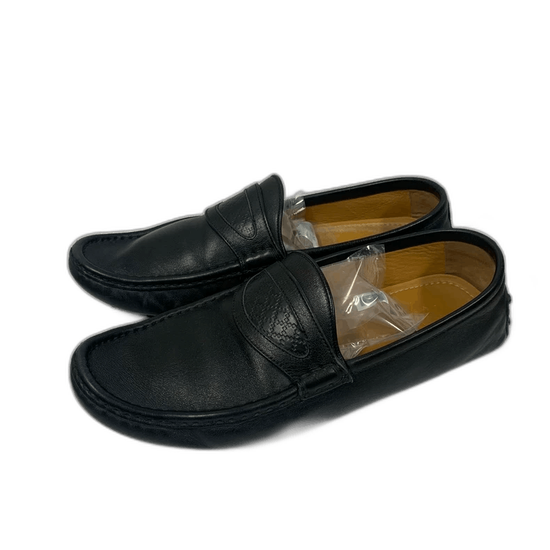 Gucci Gucci Men's Leather Loafers Size 9 Size US 9 / IT 39 - 1 Thumbnail