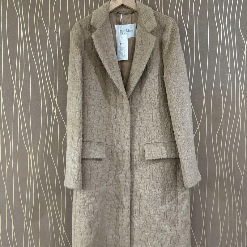 Max Mara MaxMara Chic Camel Alpaca Wool Coat 0089 Size S / US 4 / IT 40 - 1 Thumbnail