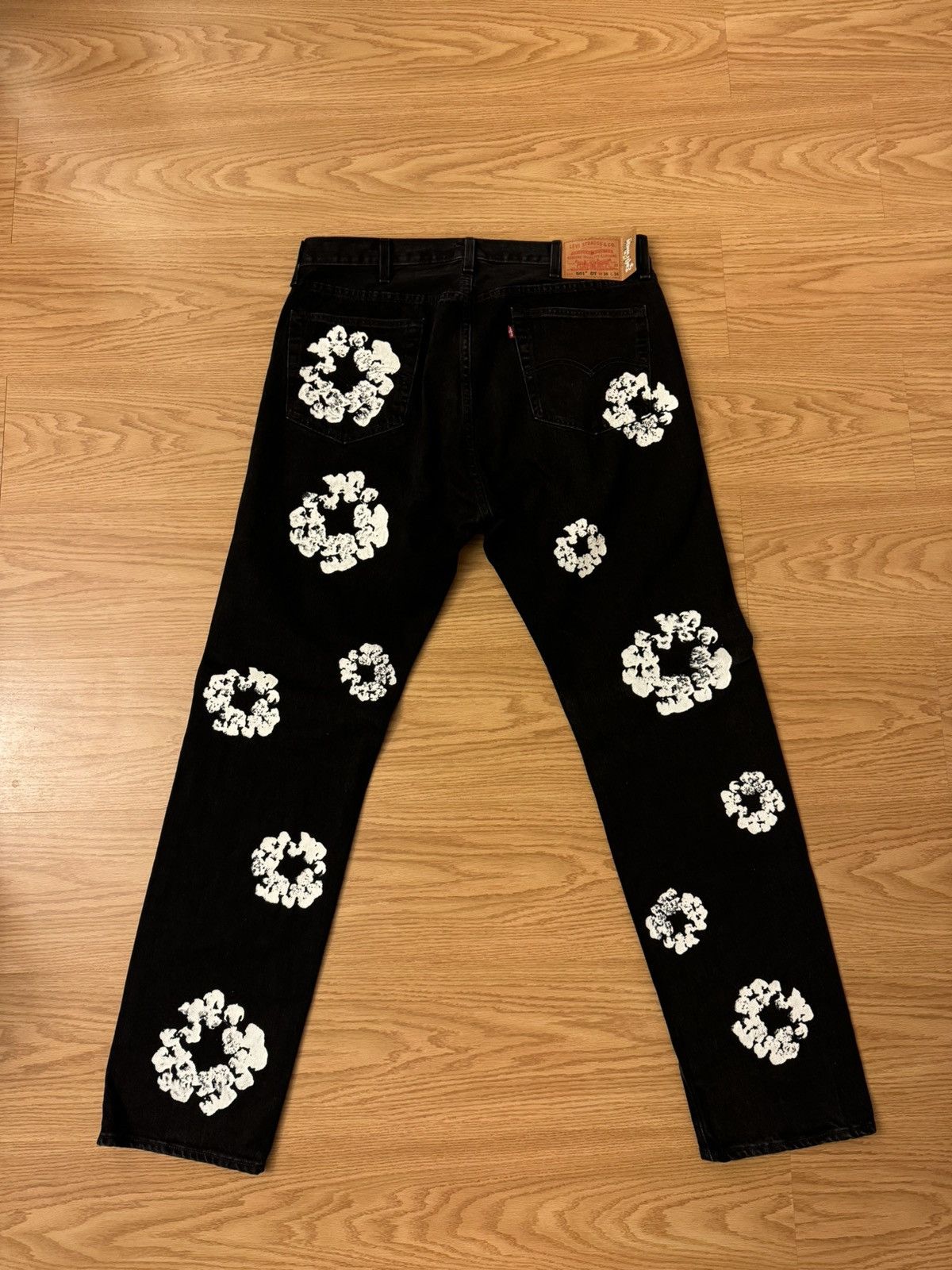 DENIM TEARS Denim Tears Cotton Wreath 501 Levi’s Jeans Size US 38 / EU 54 - 2 Thumbnail