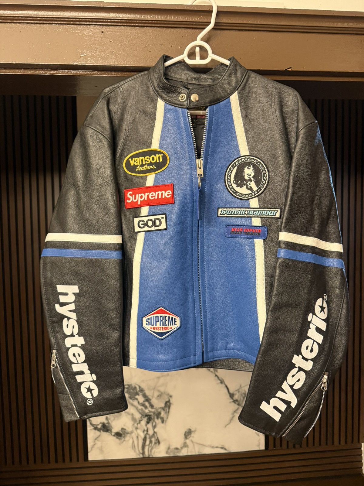 Supreme × Vanson Leathers Supreme Hysteric Glamour Vanson Leather Jacket Size MEDIUM Size US M / EU 48-50 / 2 - 1 Thumbnail