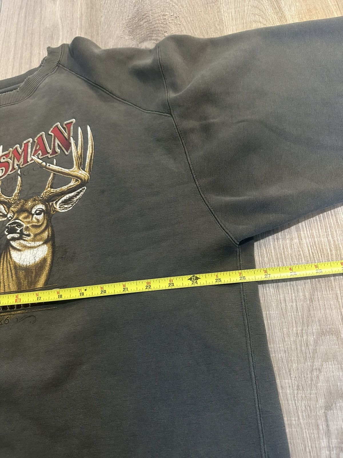 Vintage Vintage Sportsman Deer Hunting Crewneck Sweatshirt Size US XL / EU 56 / 4 - 4 Thumbnail