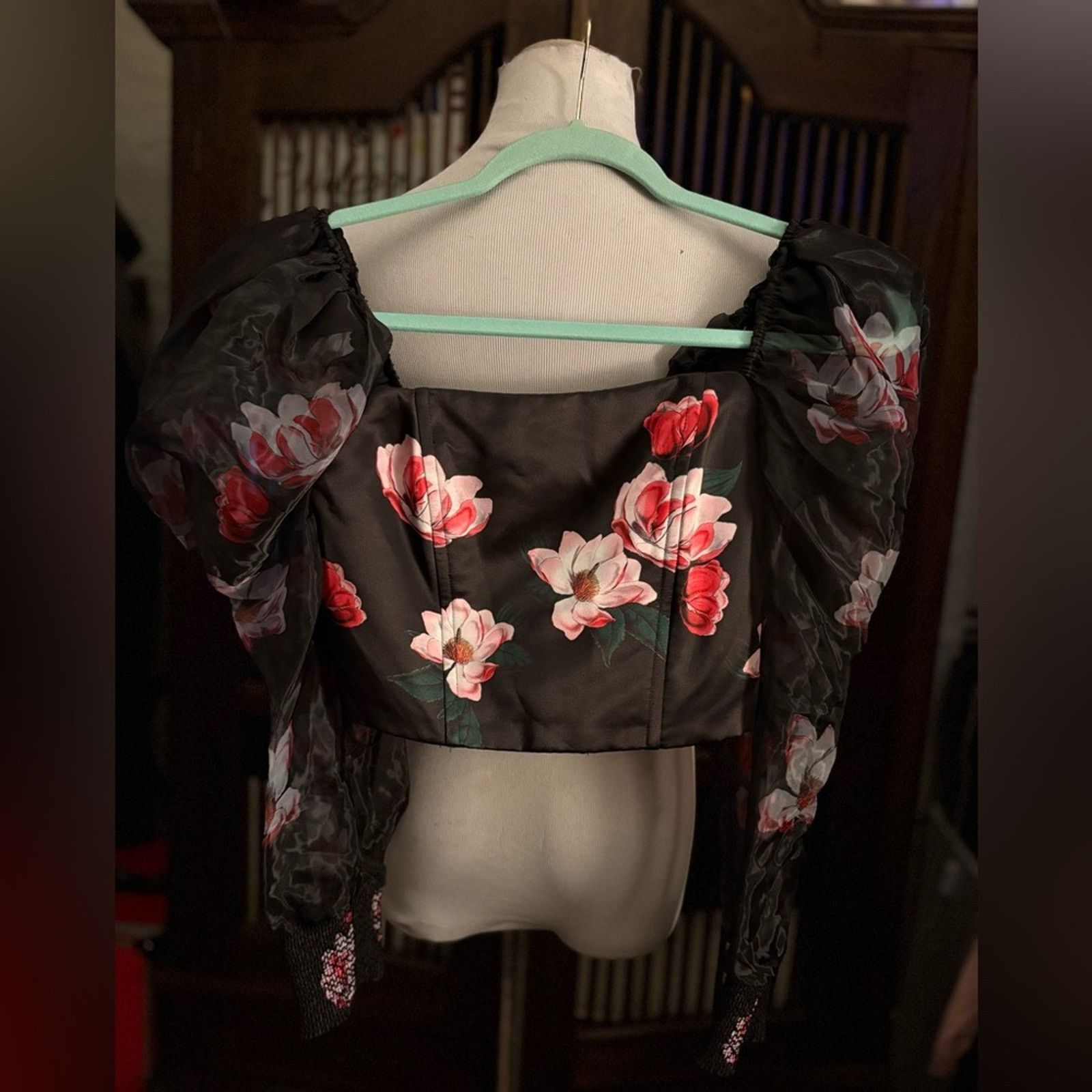 Alice + Olivia Nwot- Alice + Olivia Baharia Bustier Crop Top -Sz 0 Size XS / US 0-2 / IT 36-38 - 4 Thumbnail