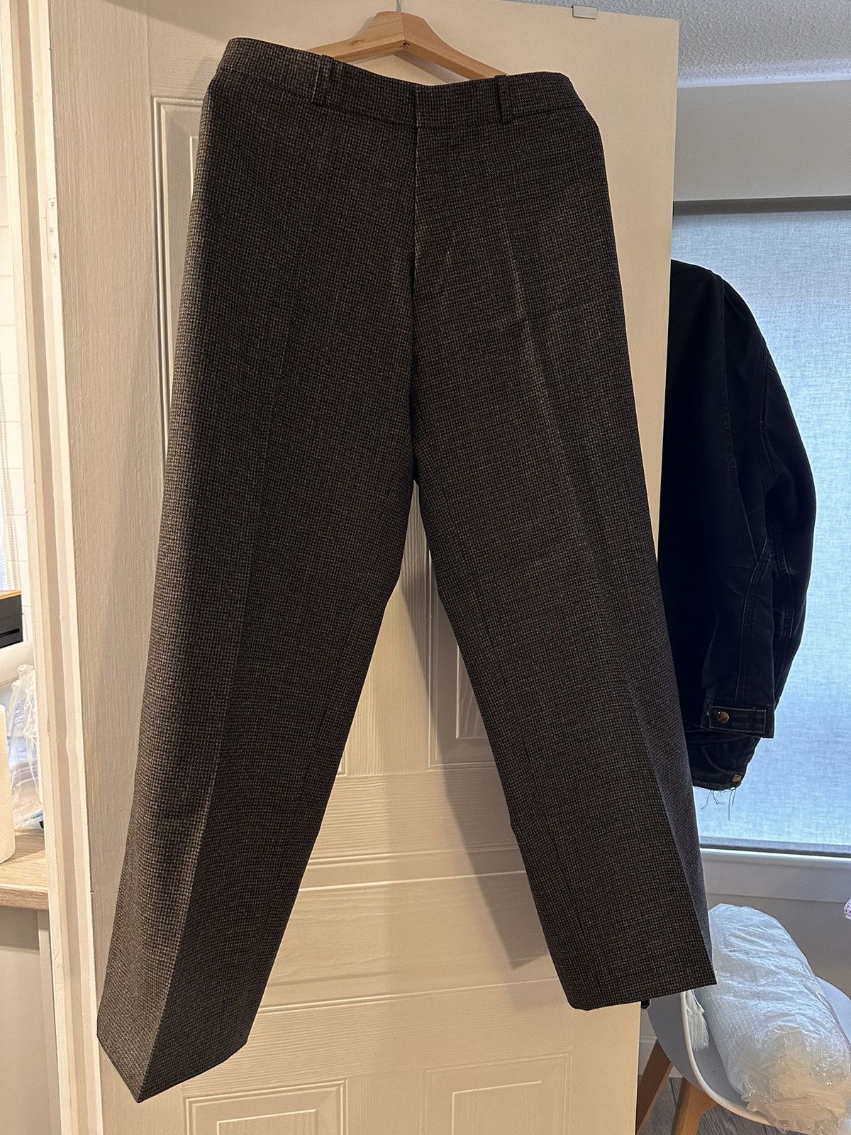 Lou Dalton Lou Dalton Wide Leg Wool Trousers Size US 31 - 1 Thumbnail