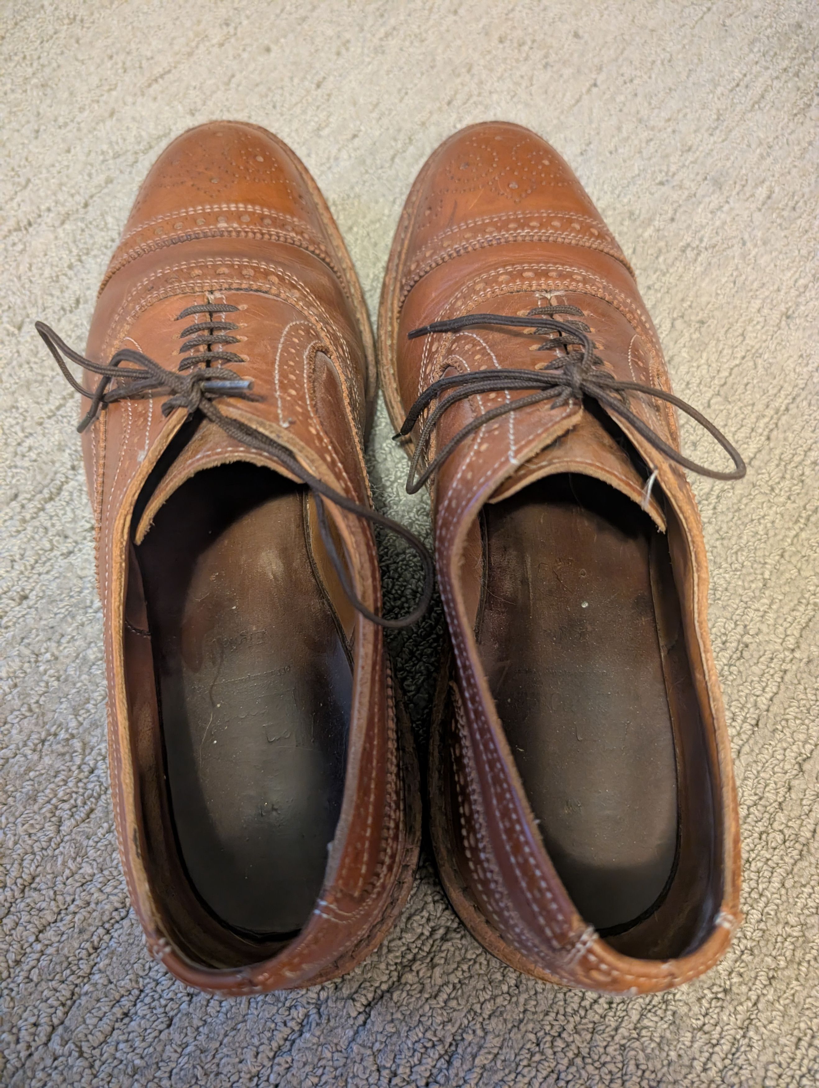 Allen Edmonds Allen Edmonds Elgin Cap Toe Perf Brogued Oxford Size US 8 / EU 41 - 4 Thumbnail