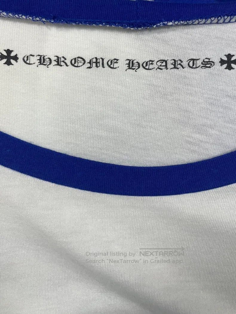 Chrome Hearts CHROME HEARTS Size L Blue and white mosaic Sanskrit scroll Size US L / EU 52-54 / 3 - 5 Thumbnail
