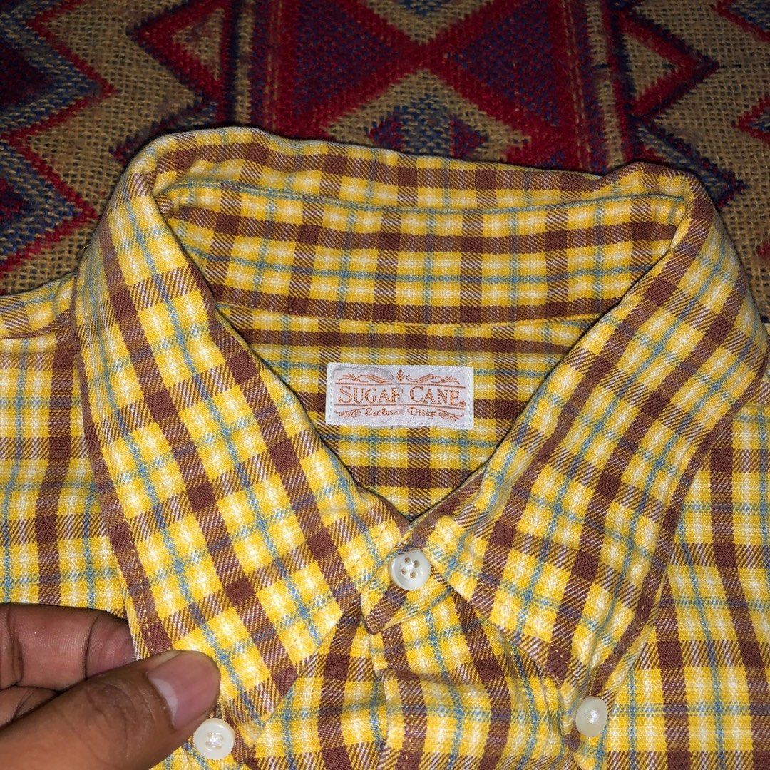 Sugar Cane Sugarcane Japan Plaid Flannel Shirt Size US L / EU 52-54 / 3 - 5 Thumbnail