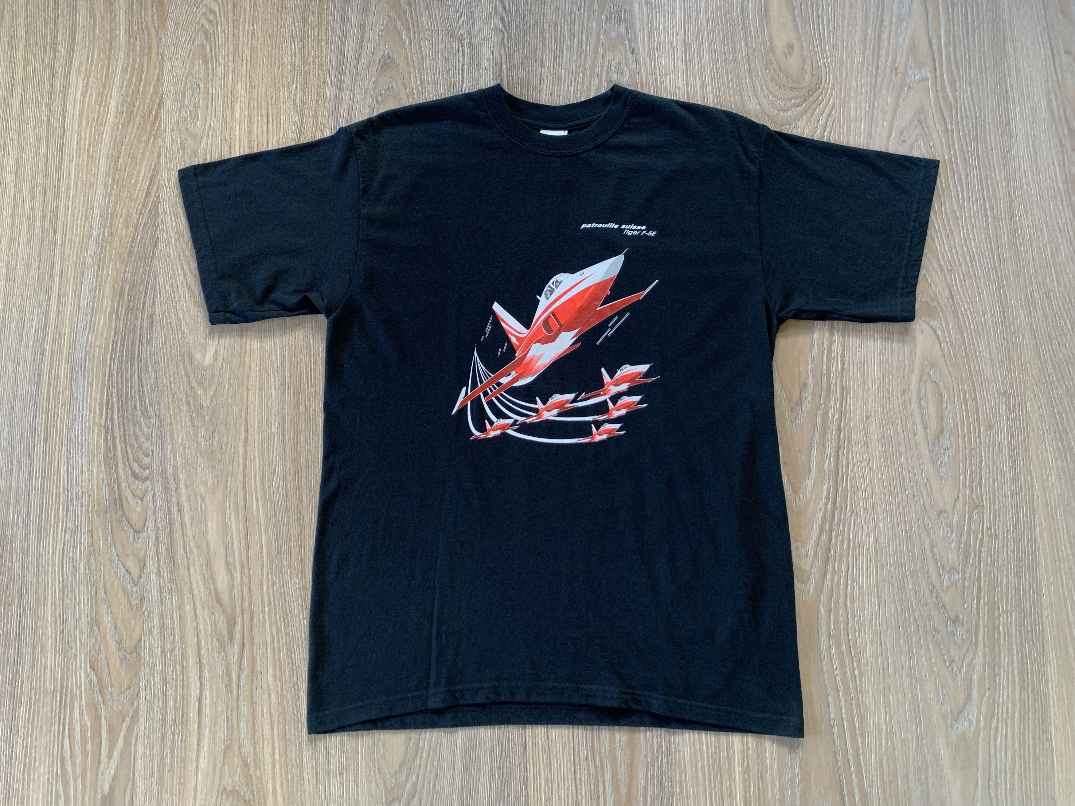 Jerzees × Vintage Vintage Jerzees Tiger F 5E Printed T-Shirt Size US S / EU 44-46 / 1 - 2 Thumbnail