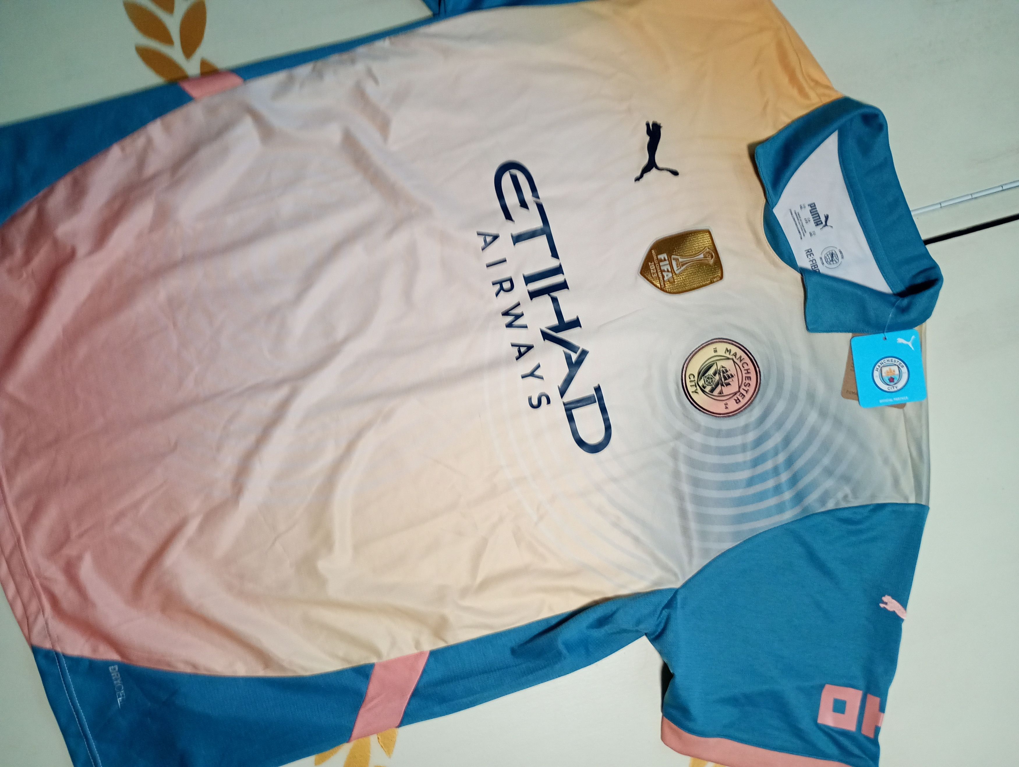 Puma New PUMA Manchester City 4th Jersey 2024-2025 size 4XL Size US XXL / EU 58 / 5 - 5 Thumbnail
