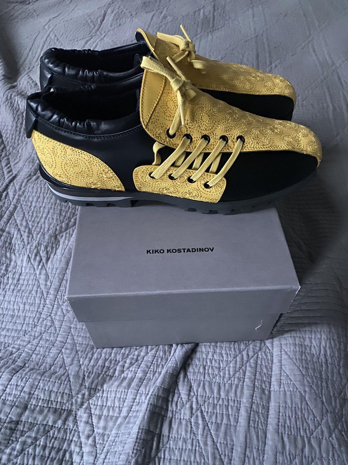 Kiko Kostadinov Haidu leather lace-up shoes | Eraldo.com DK