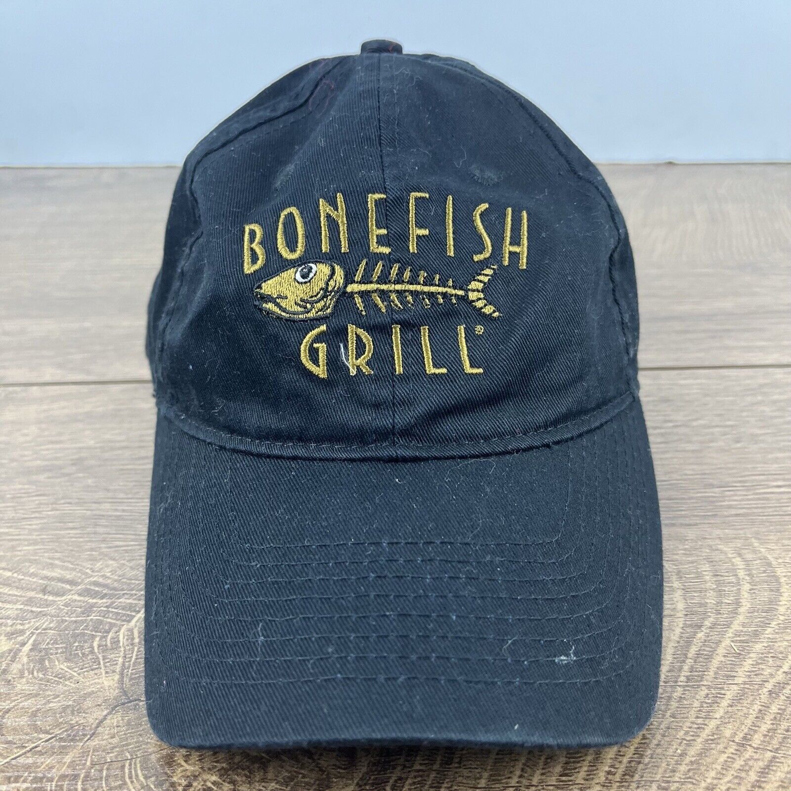 Other Bonefish Grill Hat Bonefish Cap Hat Black Hat Adjustable Bla Size ONE SIZE - 2 Thumbnail