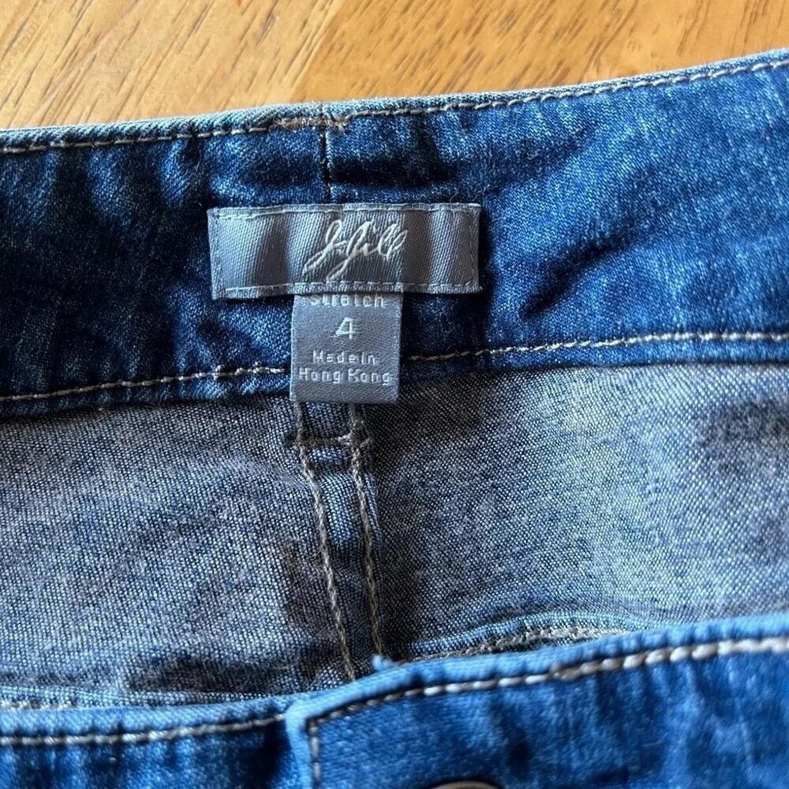 J. Jill J Jill medium wash boot cut jeans, size 4. Size 27" / US 4 / IT 40 - 4 Thumbnail