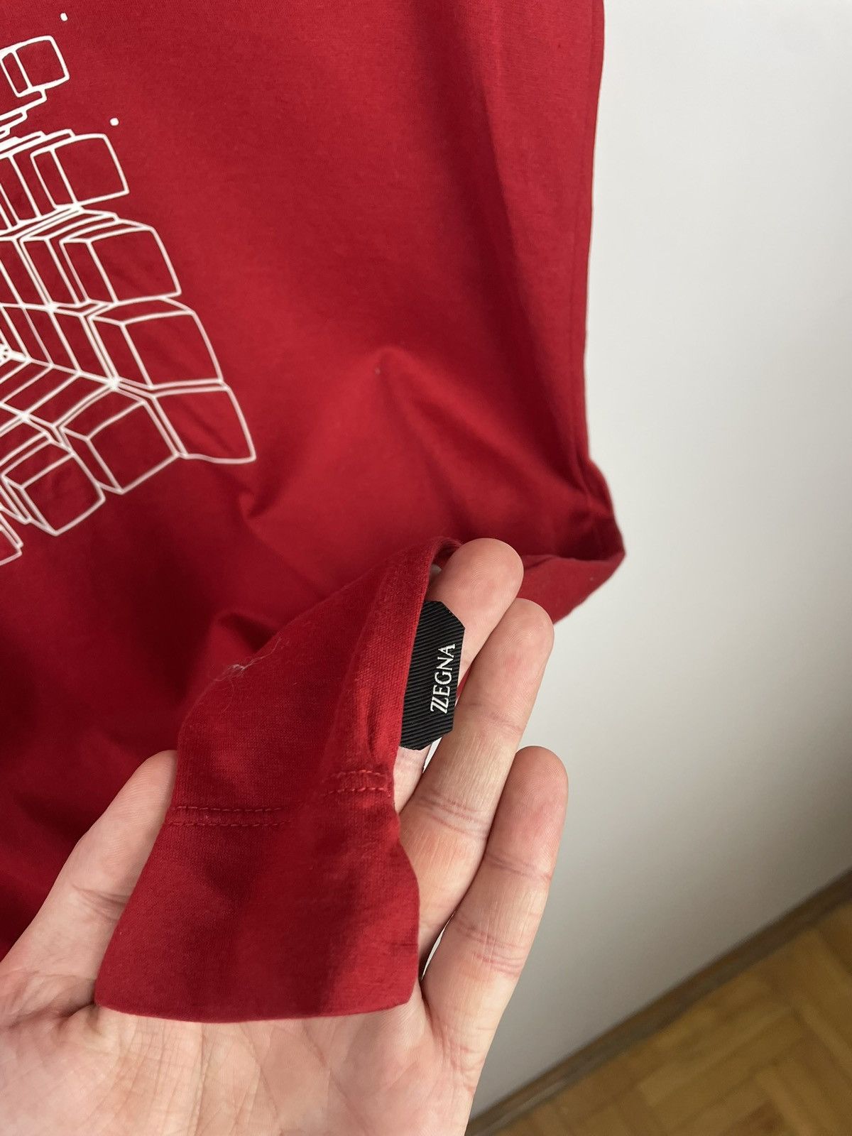 Ermenegildo Zegna Rare ERMENEGILDO ZEGNA T Shirt Red Size M Size US M / EU 48-50 / 2 - 5 Thumbnail