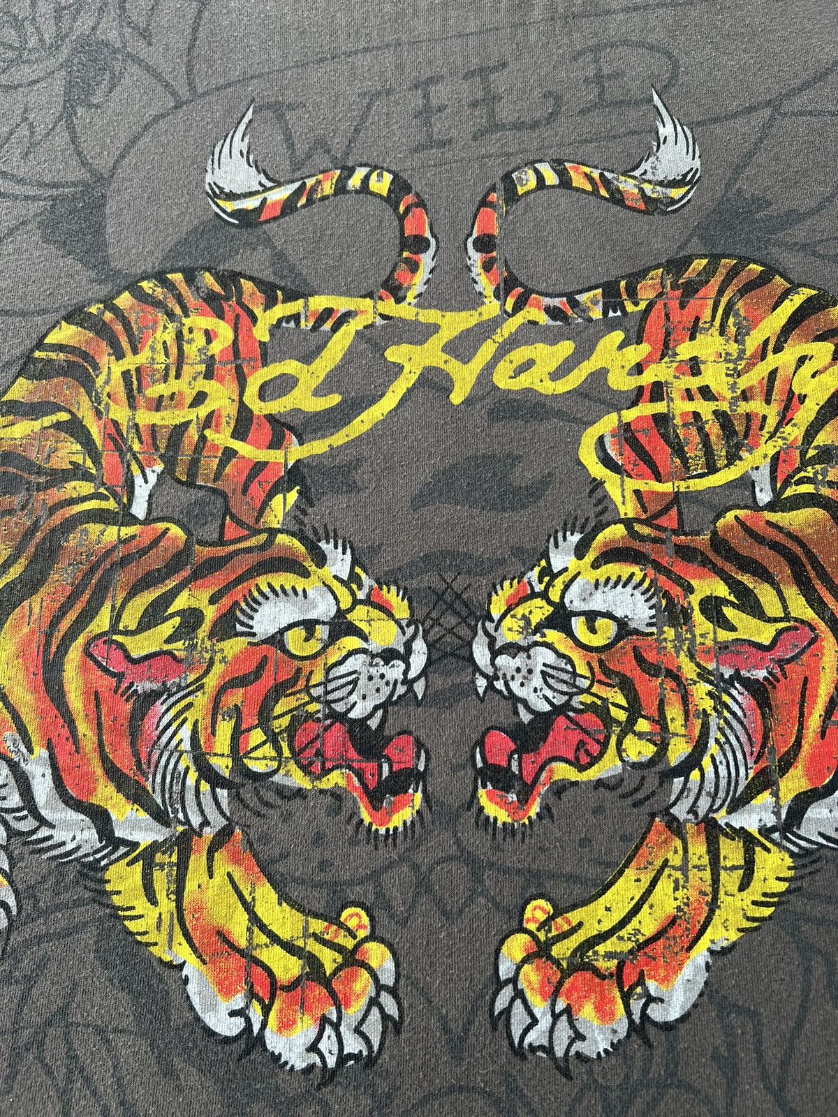 Ed Hardy Ed Hardy Urban Outfitters Tiger Tattoo AOP T-shirt Size US L / EU 52-54 / 3 - 6 Thumbnail