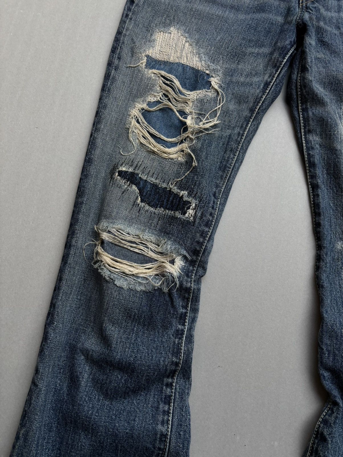 Johnbull Lace up flare jeans Size US 28 / EU 44 - 4 Thumbnail