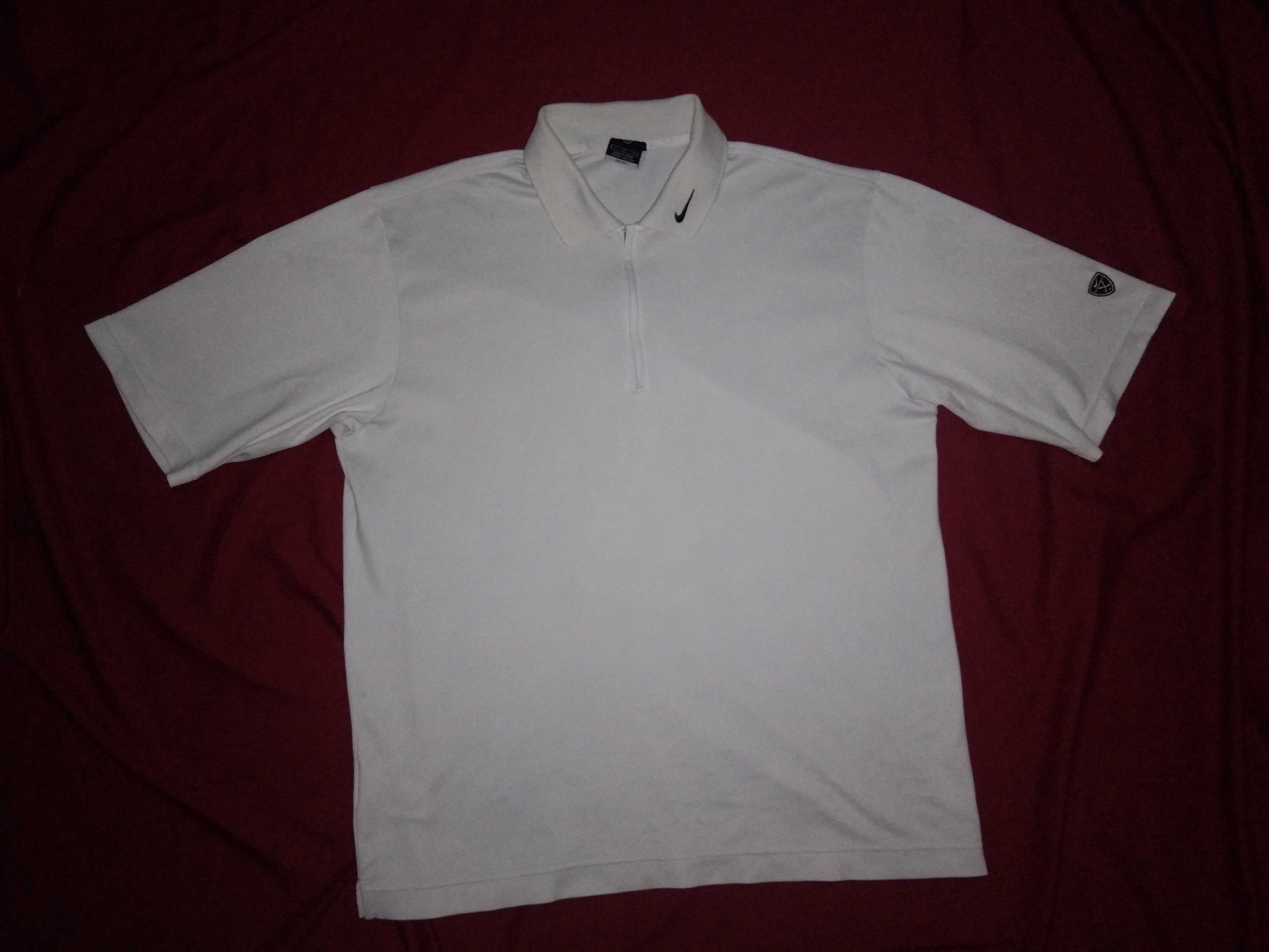 Nike ⛳ VTG y2k Nike Golf polo zipper shirt 🏌 Size US L / EU 52-54 / 3 - 2 Thumbnail