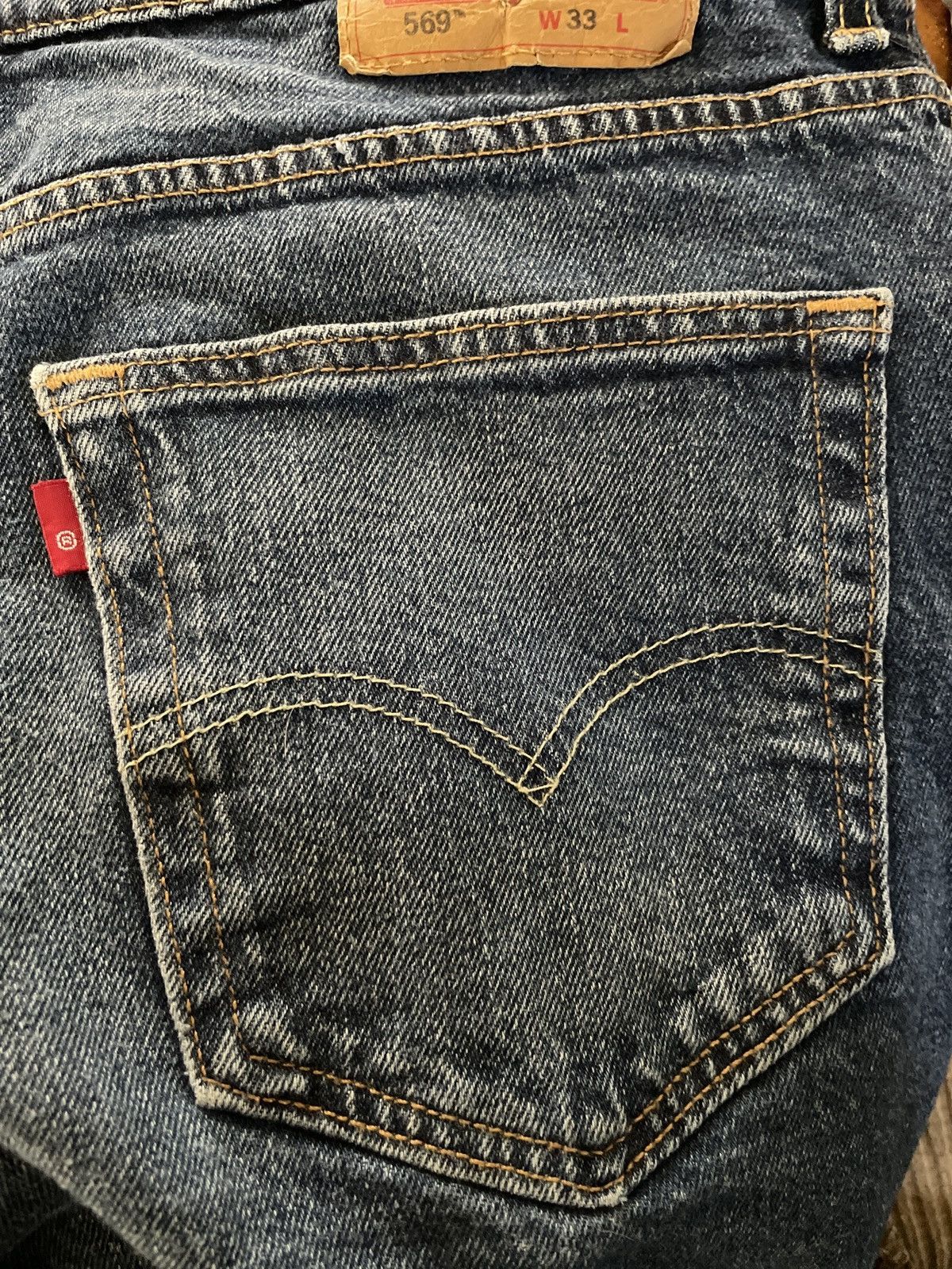Levi's × Levi's Vintage Clothing Levis 569 Jean Shorts Mens 33 Denim Jorts Classic Fit cotton Size US 33 - 9 Thumbnail