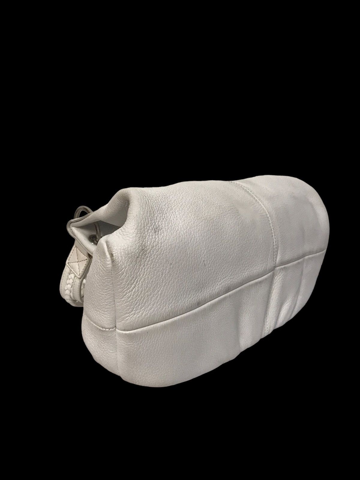 If Six Was Nine × Japanese Brand × KMRii Diana White Leather Shoulders Bag Size ONE SIZE - 10 Thumbnail