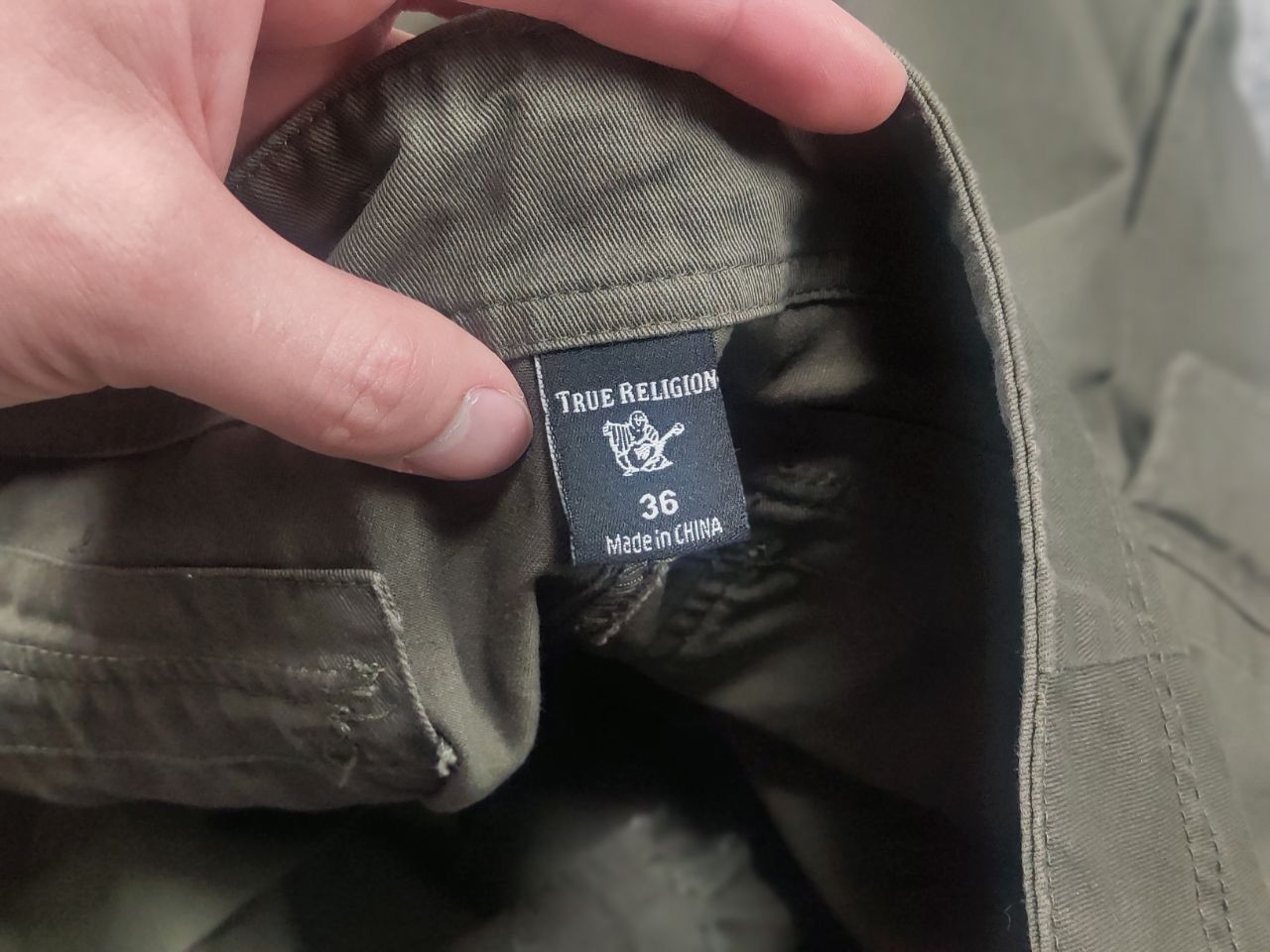 True Religion Vintage True Religion Military Baggy Cargo Short Y2K Supreme Size US 36 / EU 52 - 12 Thumbnail