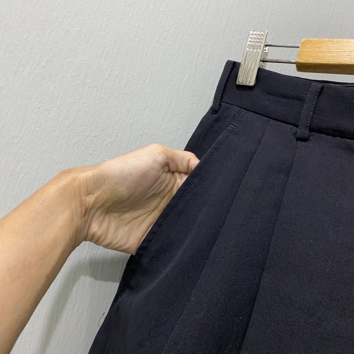Comme des Garcons Homme VINTAGE 80s Commes Des Garcone Homme WideLeg Pleated Trouser Size US 28 / EU 44 - 9 Thumbnail