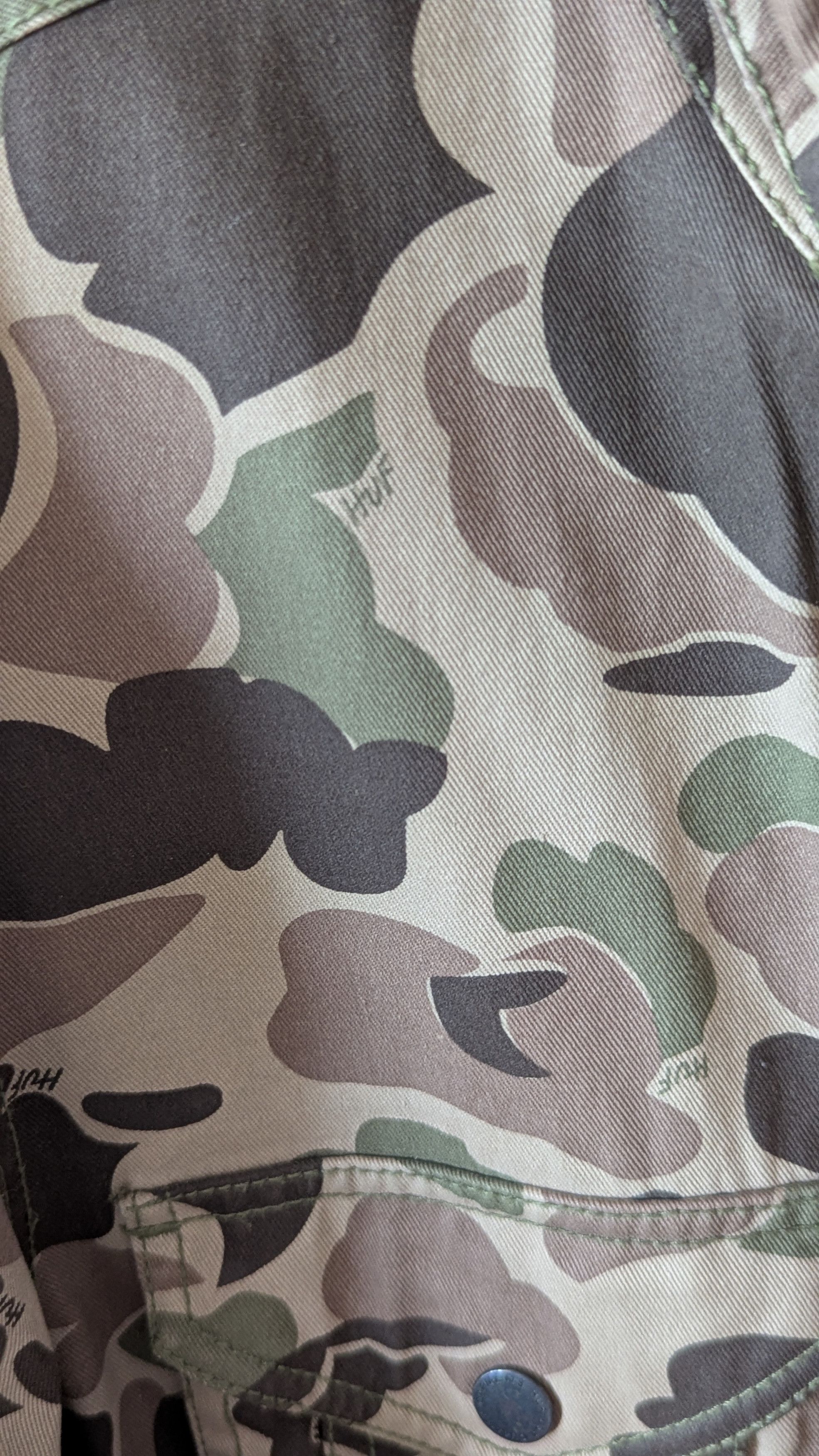 Huf Duck Camo Waxed Parka Size US M / EU 48-50 / 2 - 12 Thumbnail