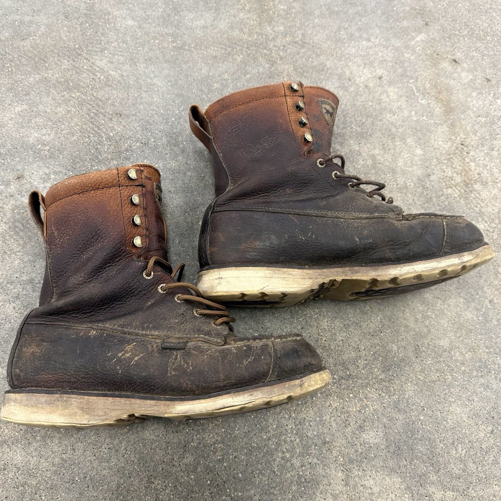 Vintage Irish Setter 894 Wingshooter Upland Leather Mens 9.5 E2 Boots Distressed Size US 10 / EU 43 - 2 Thumbnail