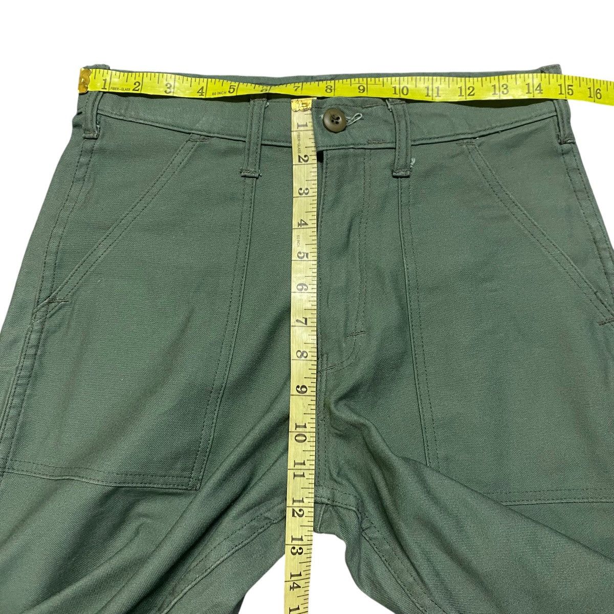 Japanese Brand Vintage GUNG HO Sateen Fatigue Pants Size US 30 / EU 46 - 16 Thumbnail