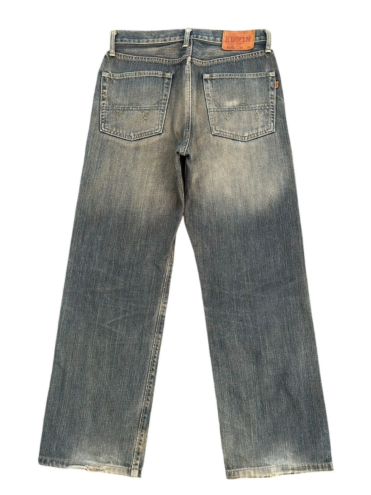 Kapital Vintage Edwin 505zx Selvedge Rusty Mudwash Denim Jeans Size US 31 - 2 Thumbnail