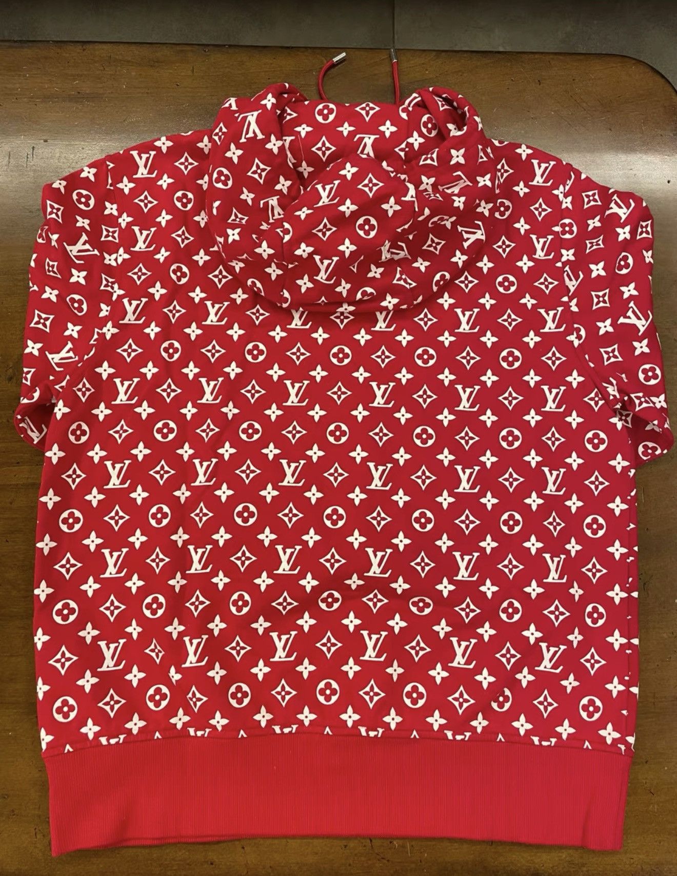 Louis Vuitton × Supreme Supreme Louis Vuitton Box logo hooded sweatshirt hoodie Size US M / EU 48-50 / 2 - 2 Thumbnail
