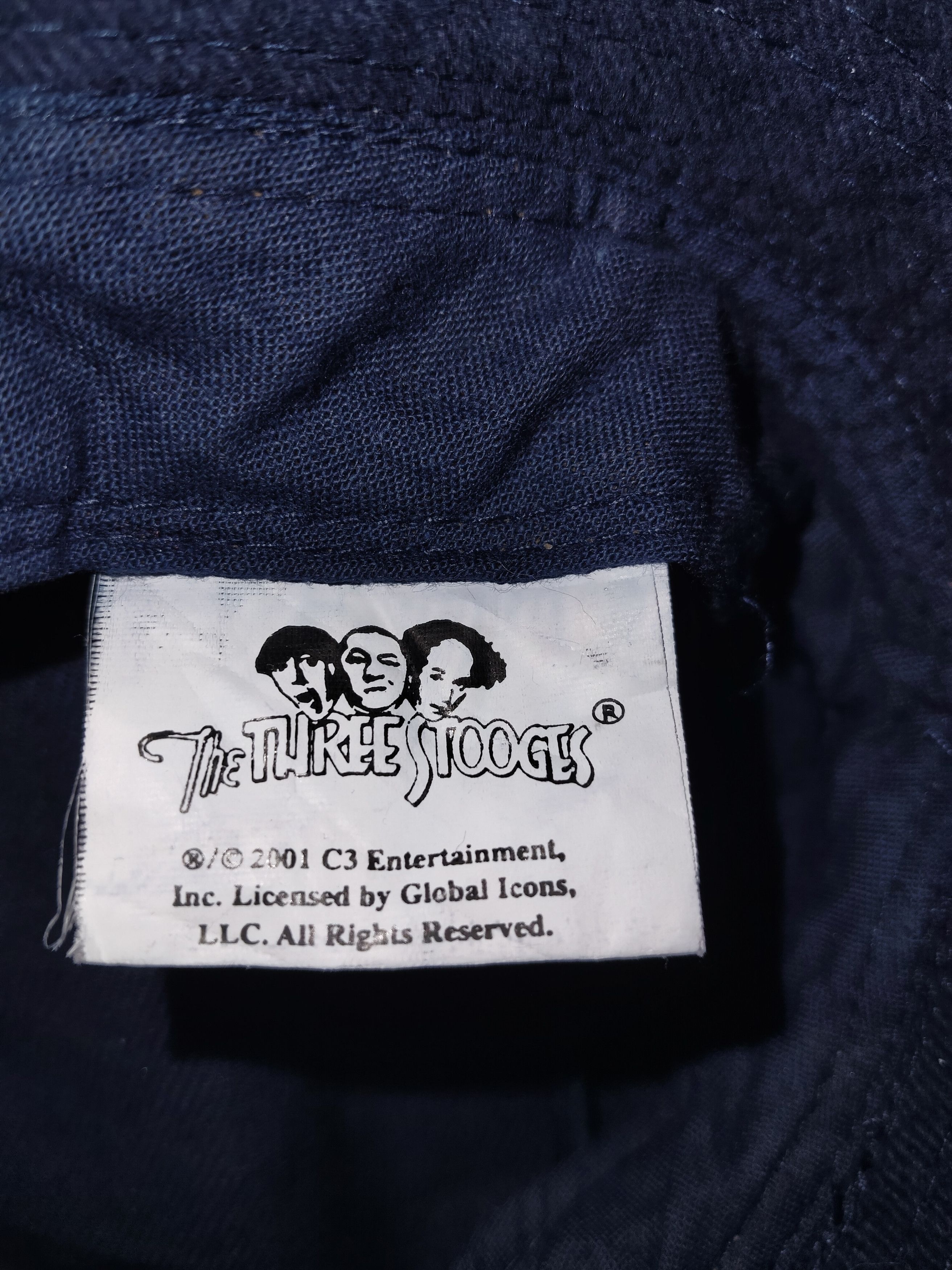 Vintage Vintage THE THREE STOOGES Bucket Hat Size ONE SIZE - 8 Thumbnail