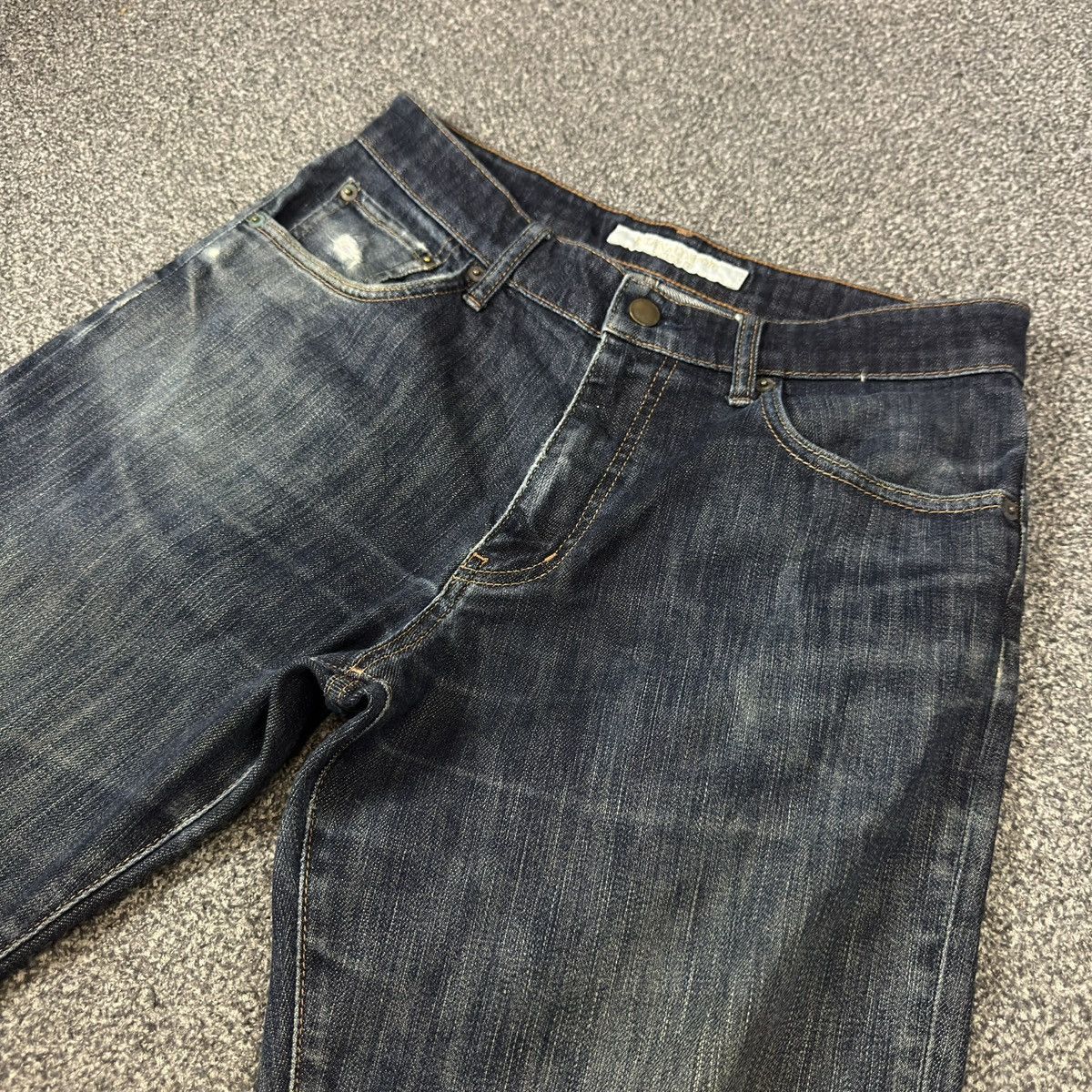 Undercover × Uniqlo Vintage Japanese Uniqlo Distressed Denim Archive Streetwear Size US 31 - 3 Thumbnail